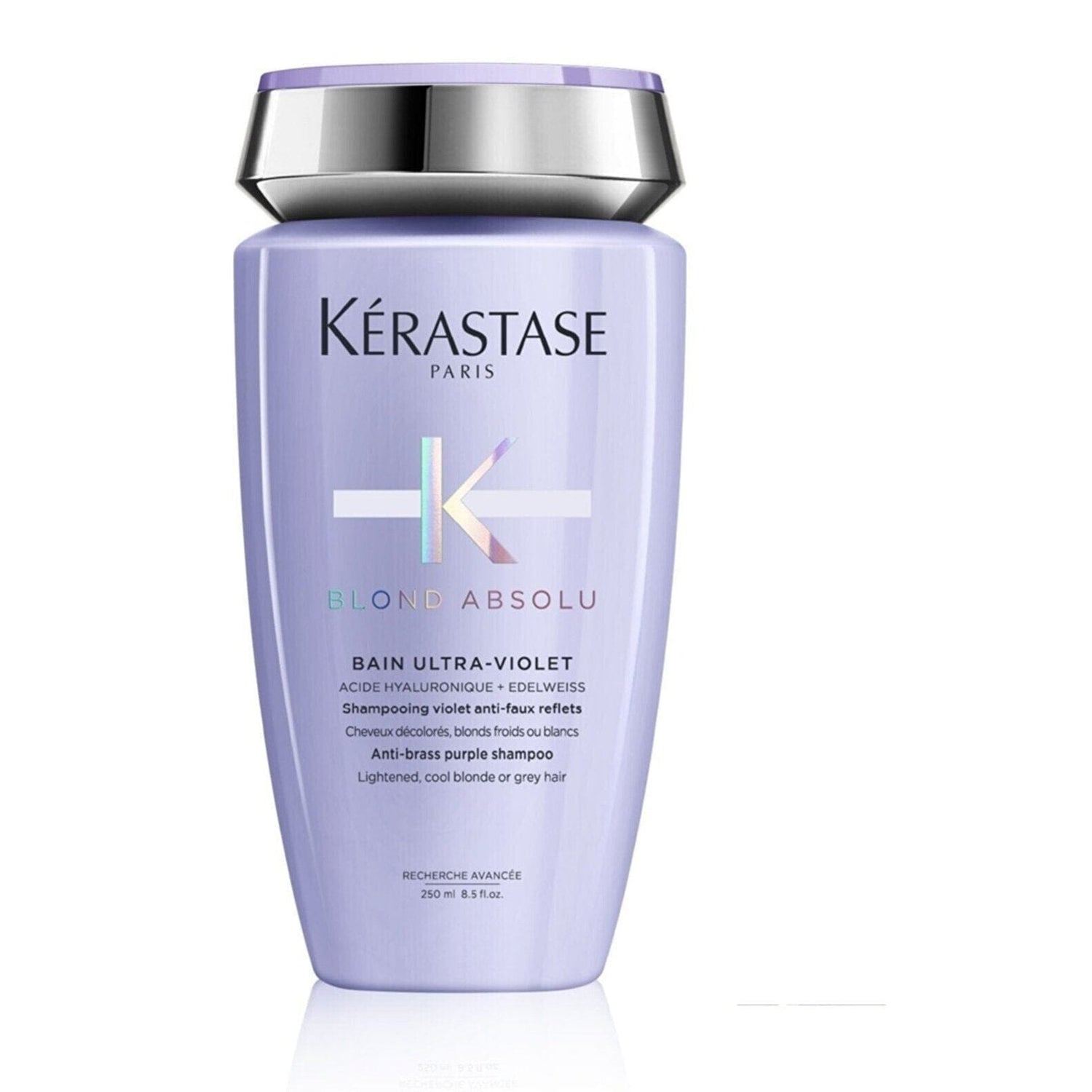 Kerastase Blond Absolu Bain Ultra-violet Shampoo Neutralising Unwanted Yellow &amp; Orange 250 ml