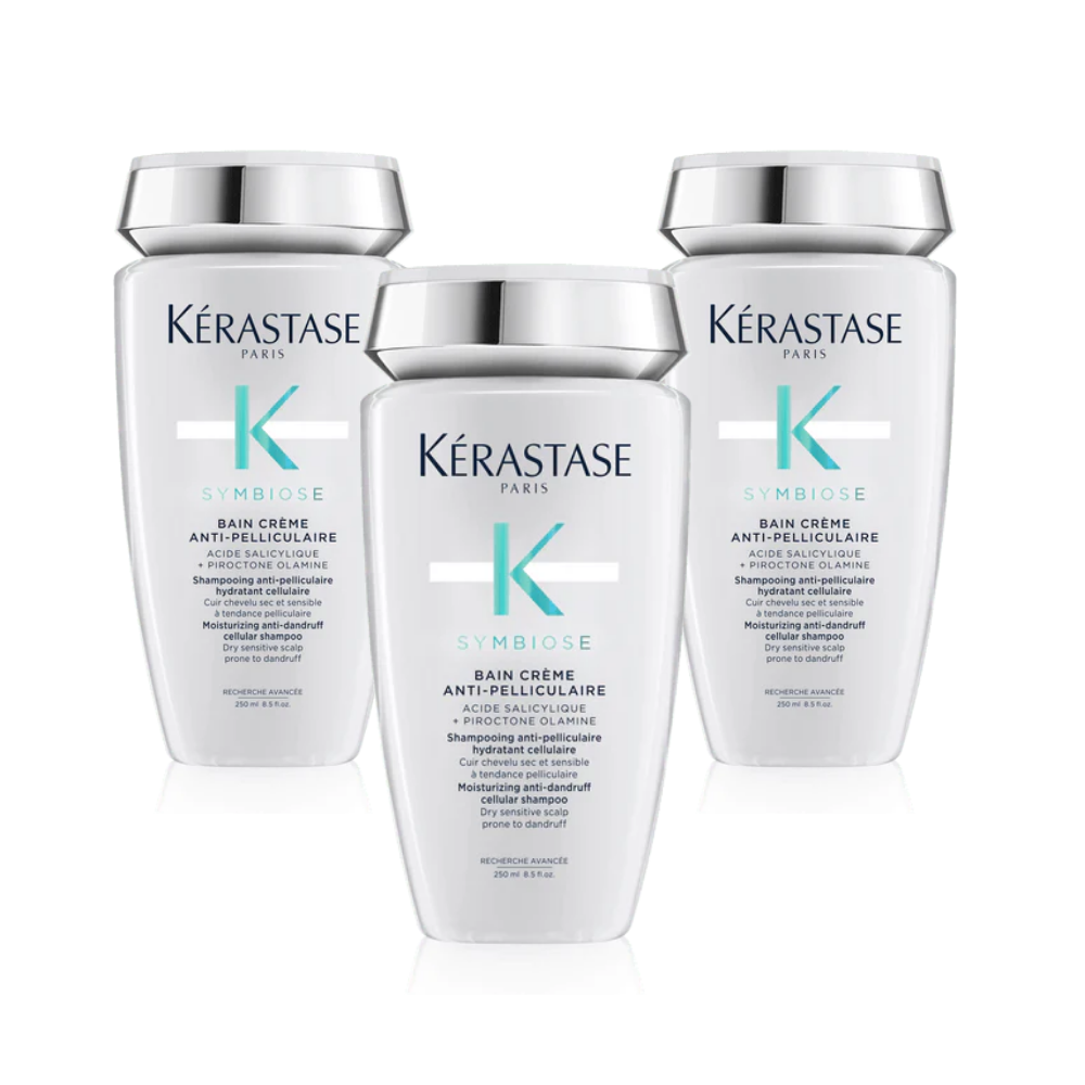 Kerastase Symbiose Anti-Dandruff Moisturising Cellular Shampoo 250 ml 3 Pack