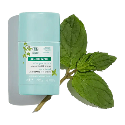Klorane Mint Extract Face Mask in Stick Form 25 gr -2 Pack
