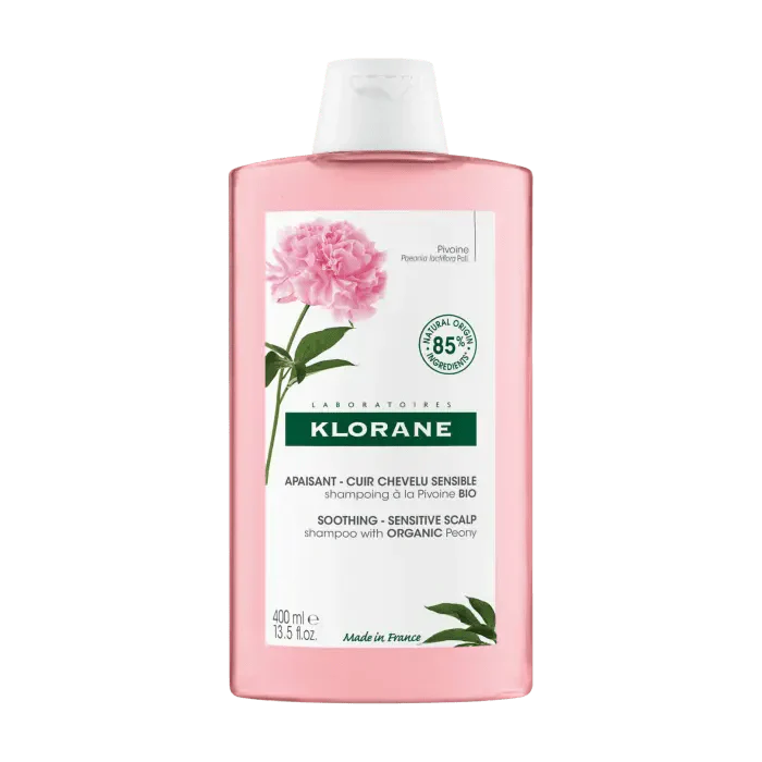 Klorane Organic Peony Refreshing Shampoo 400 ml