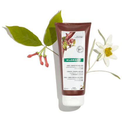 Klorane Quinine and Organic Love Flower Extract Strengthening Conditioner 200 ml -2 Pack