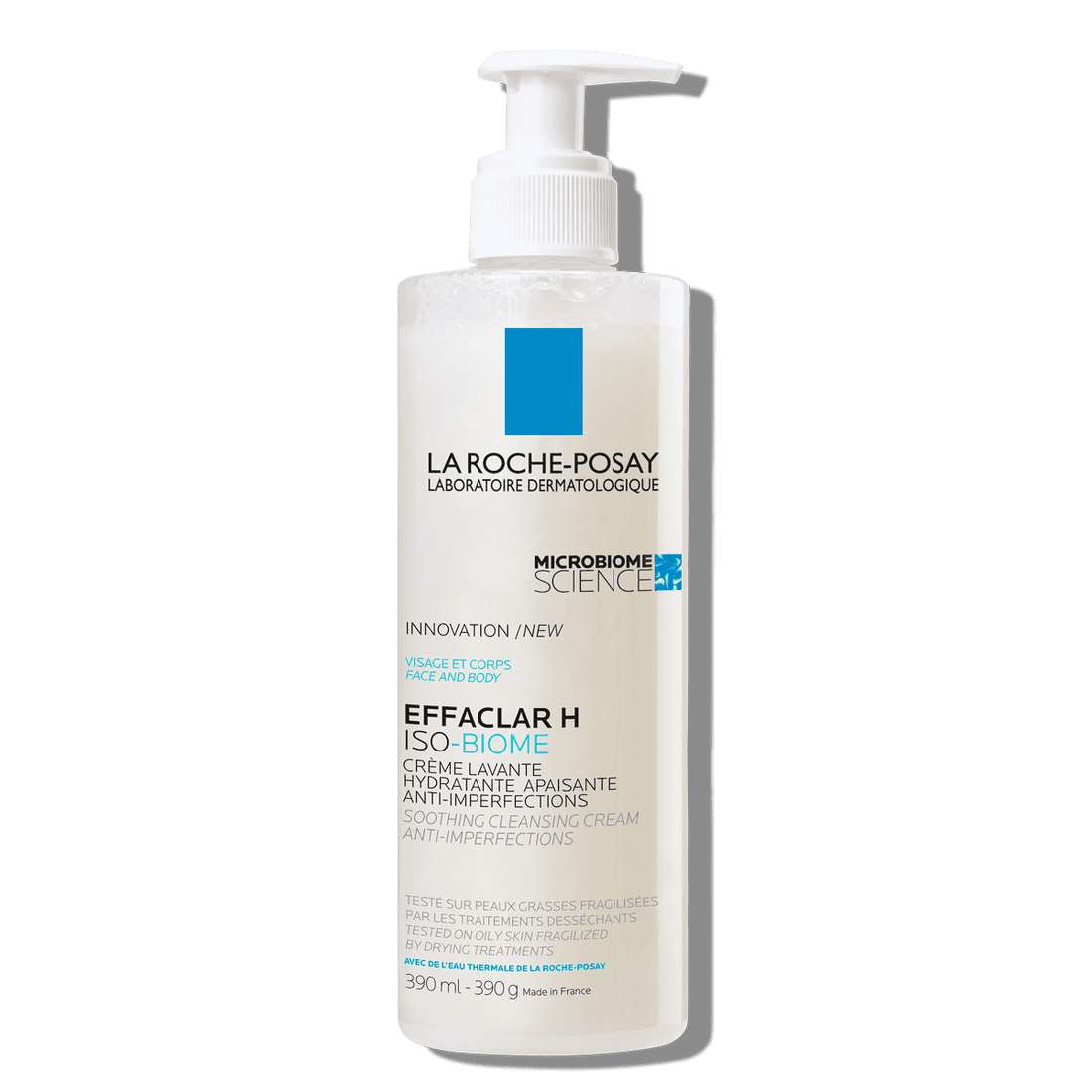La Roche Posay Effaclar H-Iso-Biome Creme Lavante 390 ml