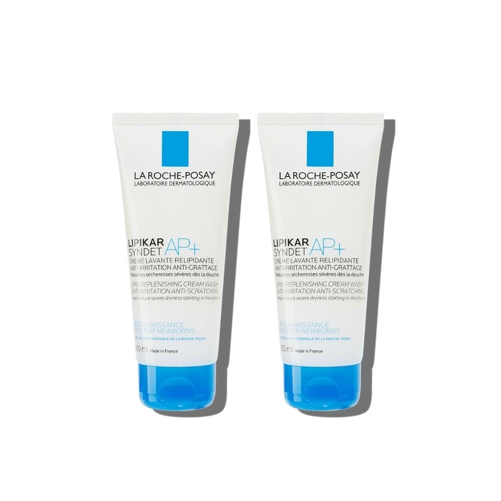 La Roche Posay Lipikar Syndet AP+ Body Wash Gel Cream 200 ml 2 Pack
