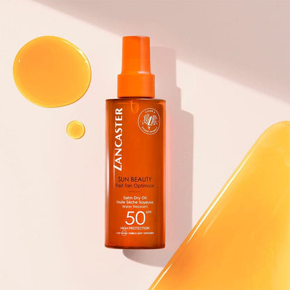 Lancaster Sun Beauty Satin Dry Oil SPF50 150 ml