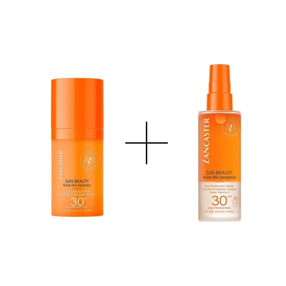 Lancaster Sun Beauty Sun Protective Fluid Spf30 30 ml + Lancaster Sun Beauty Sun Protective Water Spf30 150 ml