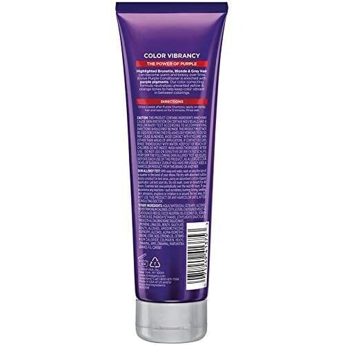 Loreal Elseve Color Vive Anti-Orange Color Correcting Purple Mask 150 ml 3 Pack