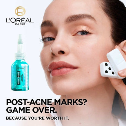 Loreal Paris Bright Reveal Anti Dark Spot Exfoliant Regenerating Peeling Serum 25 ml 2 Pack