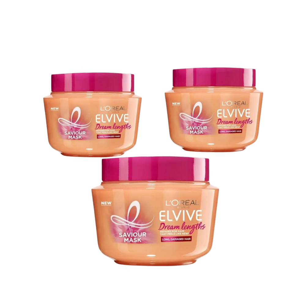 Loreal Paris Elseve Dream Long Saviour Hair Mask 300 ml 3 Pack – Melori