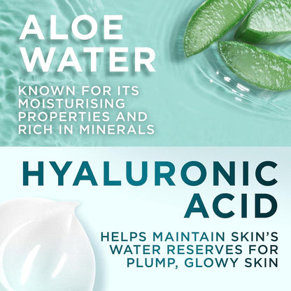 Loreal Paris Hydra Genius Hyaluronic Acid + Aloe Vera Liquid Moisturiser for Normal to Combination Skin, 70ml
