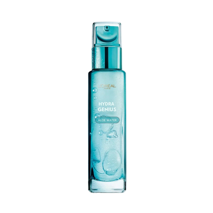 Loreal Paris Hydra Genius Hyaluronic Acid + Aloe Vera Liquid Moisturiser for Normal to Combination Skin, 70ml