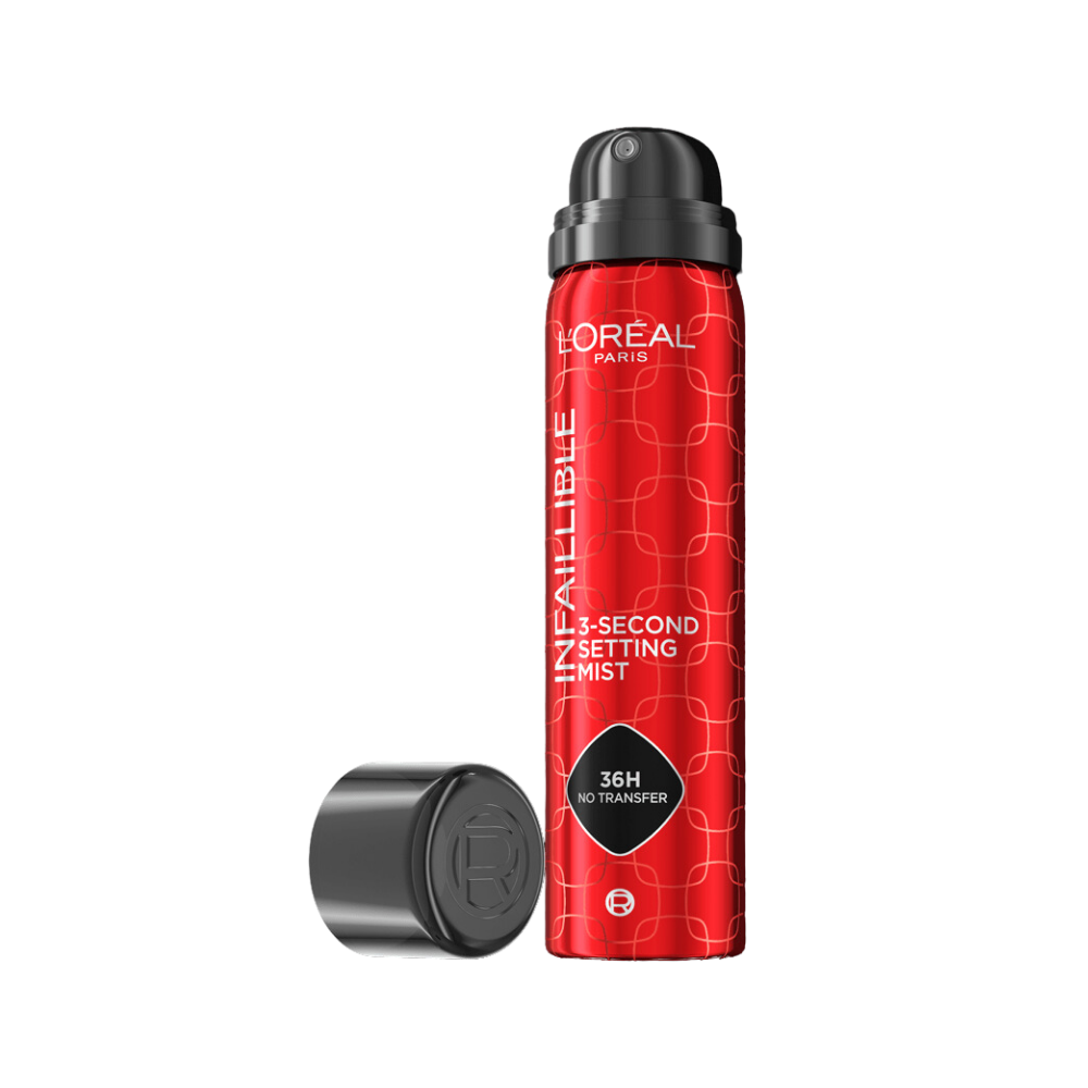 Loreal Paris Infallible 3-Second Setting Mist with Micro-Fine, up to 36H  1.76 Fl Oz