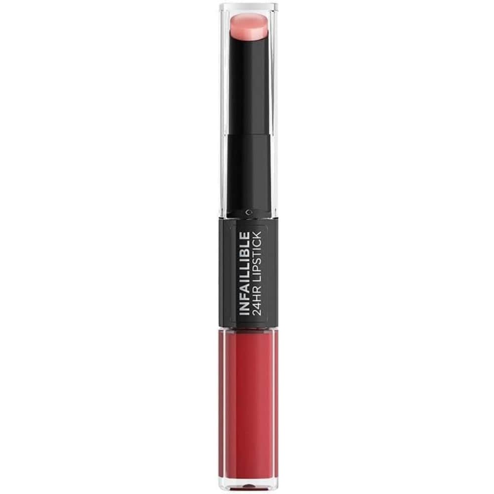 Loreal Paris Infallible Longwear 2 Step Lipstick -501 Timeless Red