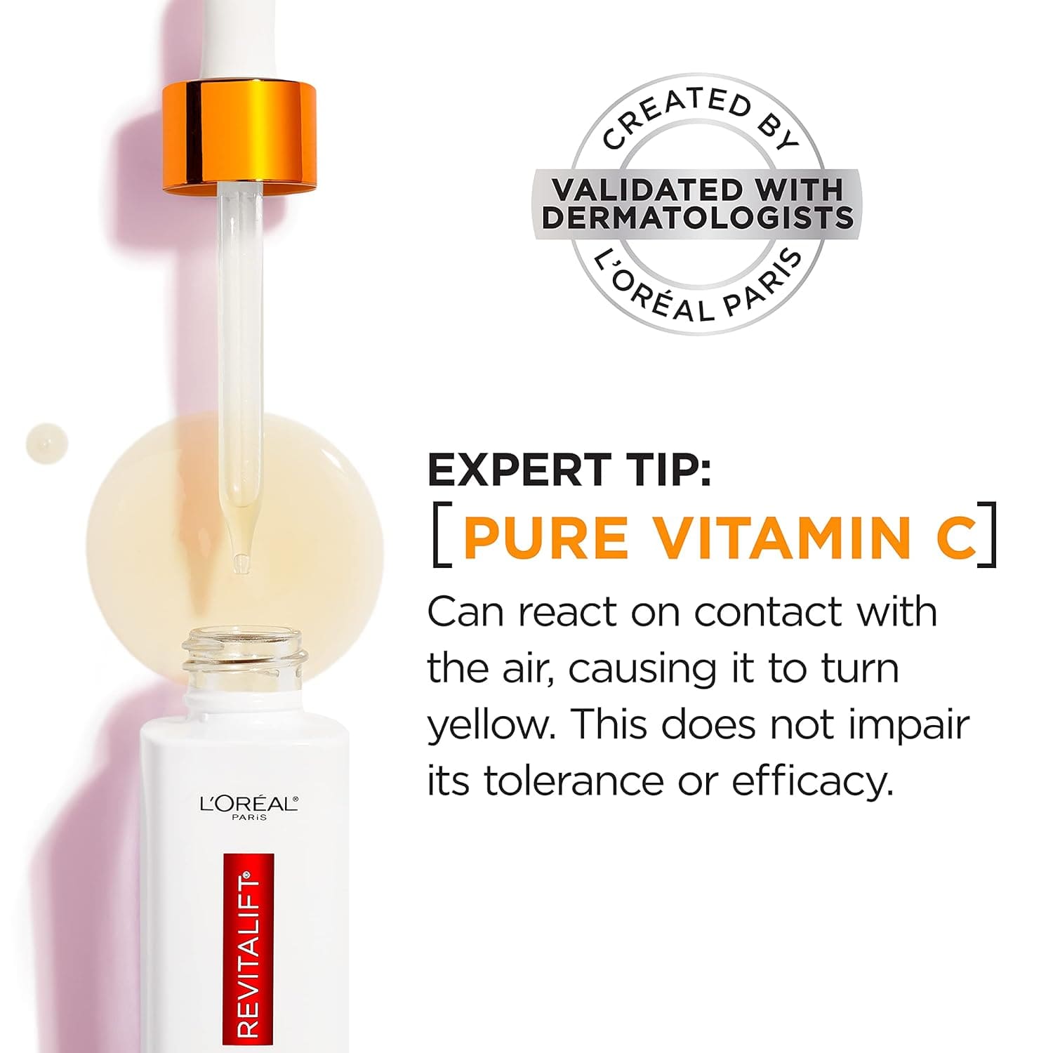 Loreal Paris Revitalift 12% Pure Vitamin C + E + Salicylic Acid Brightening Serum