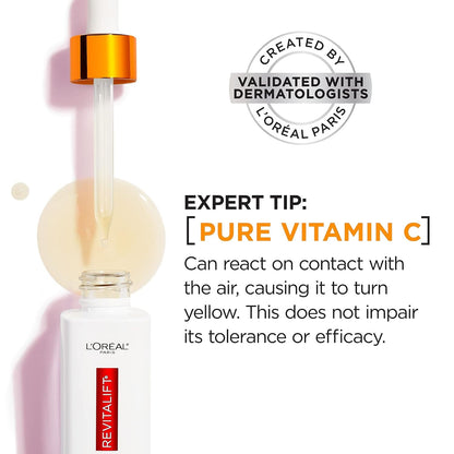 Loreal Paris Revitalift 12% Pure Vitamin C + E + Salicylic Acid Brightening Serum