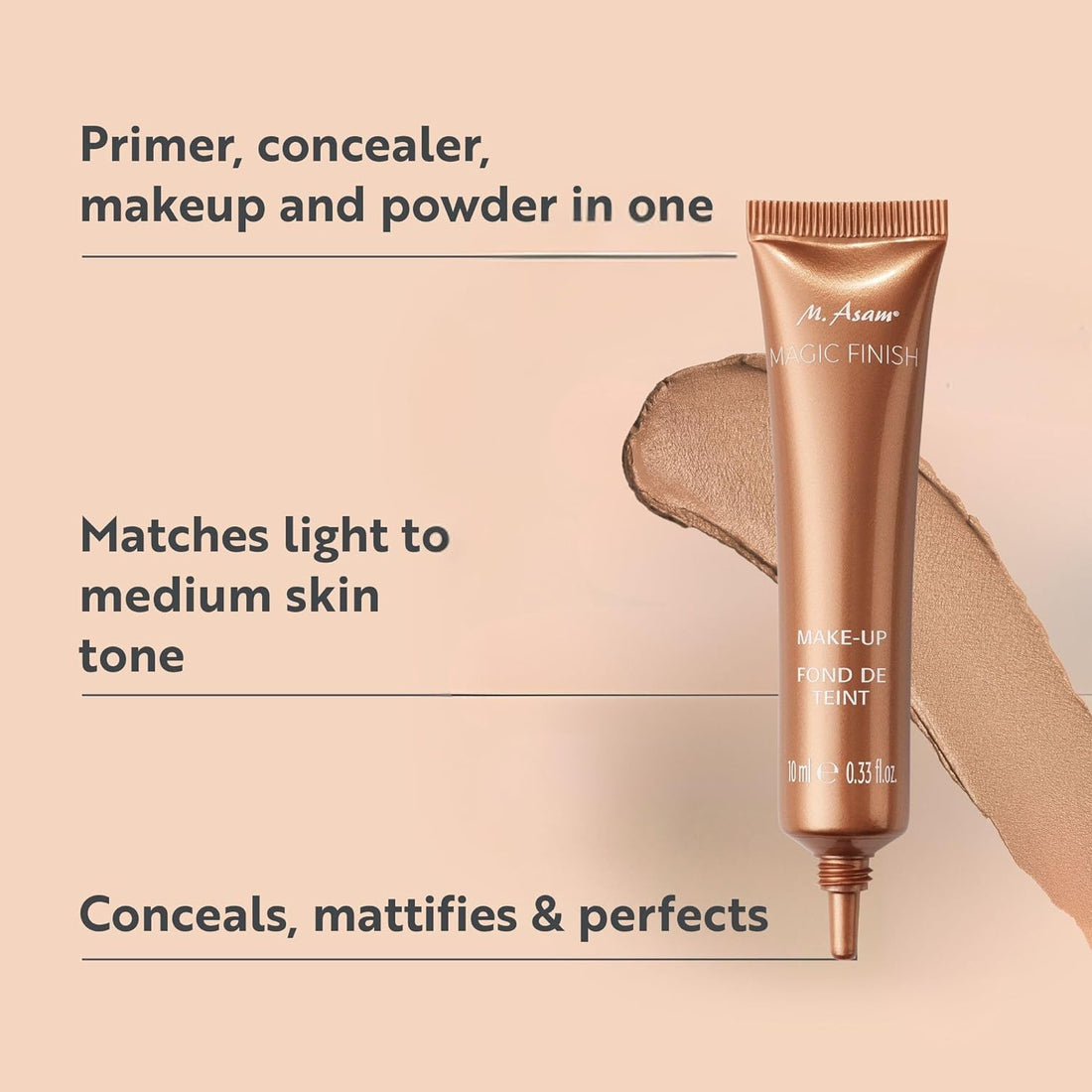 M.Asam Magic Finish Magic Foundation - 10 ml