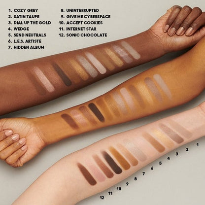 Mac Connect In Colour Eye Shadow Palette -Unfiltered Nudes