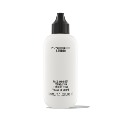 Mac Studio Face and Body Foundation 120 ml -White
