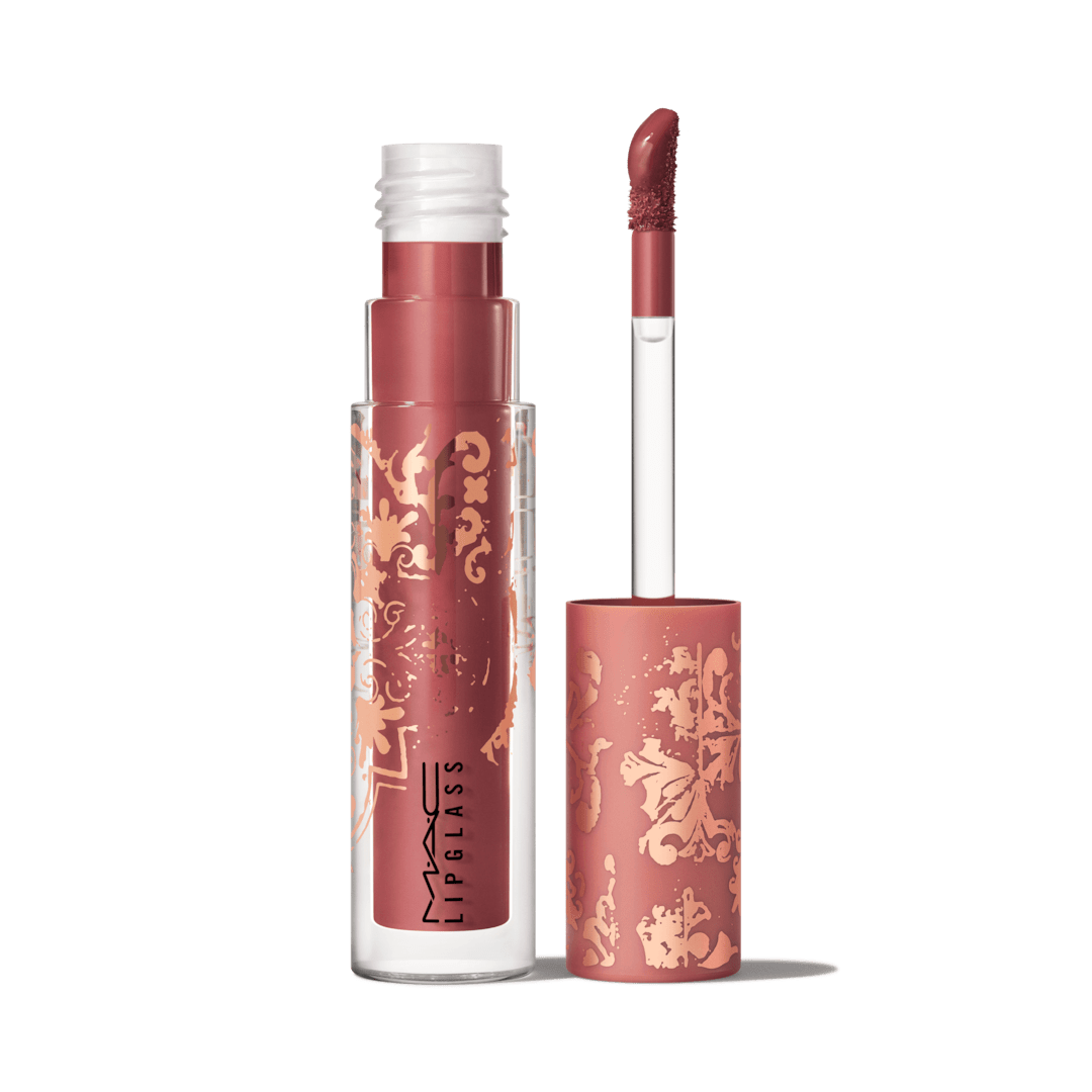 Mac Teddy Forever Lip Gloss- Deep Neutral Rosy Brown
