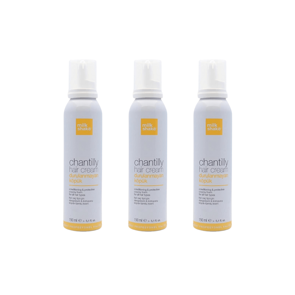 Milk_shake Chantilly Hair Cream Leave-in Foam 150 ml 3 Pack