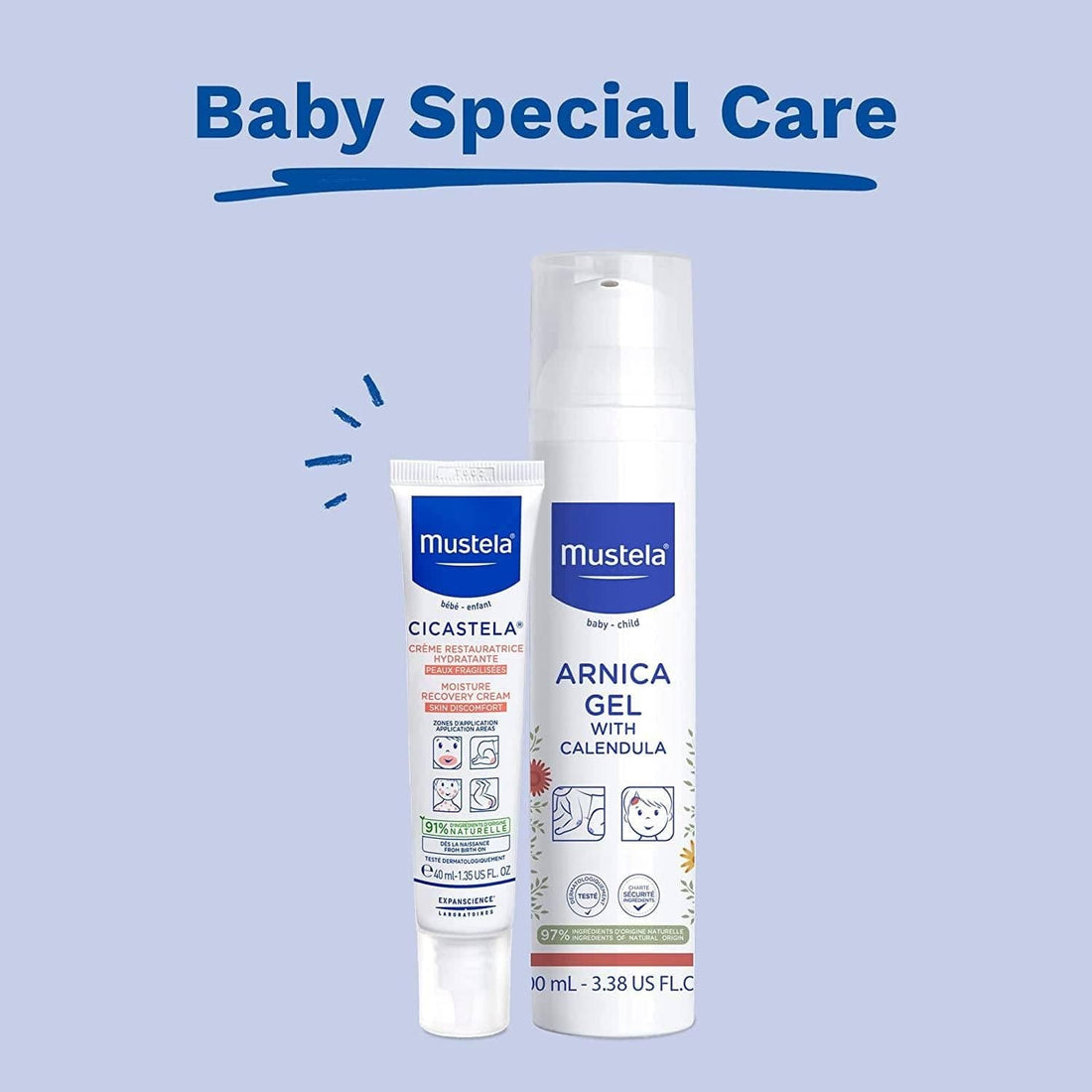 Mustela Arnica Organic Moisturizing Gel 100 ml
