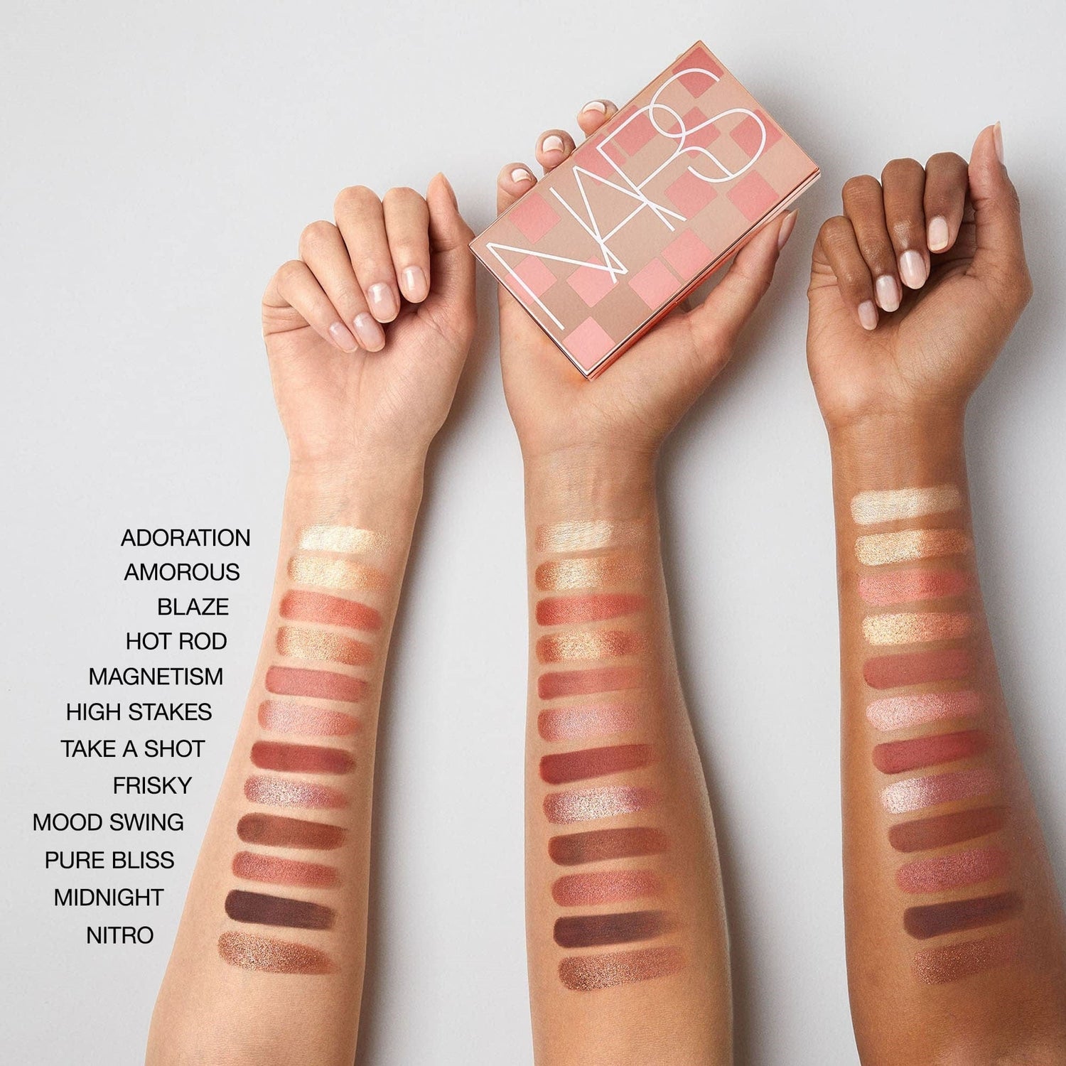 NARS Afterglow Irresistible Eyeshadow Palette - (1,2 x 12) GR