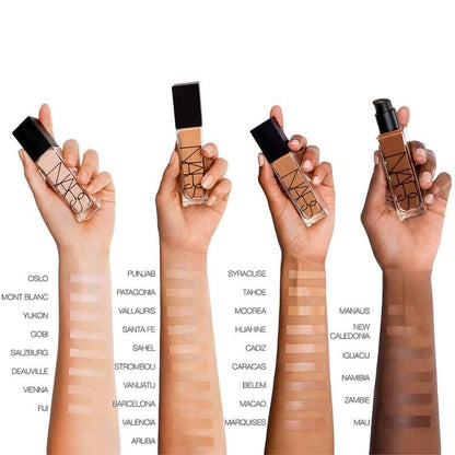 NARS Natural Radiant Longwear Foundation - 30 ML / Medium 6 - Aruba - Neutral Medium to Dark Skin