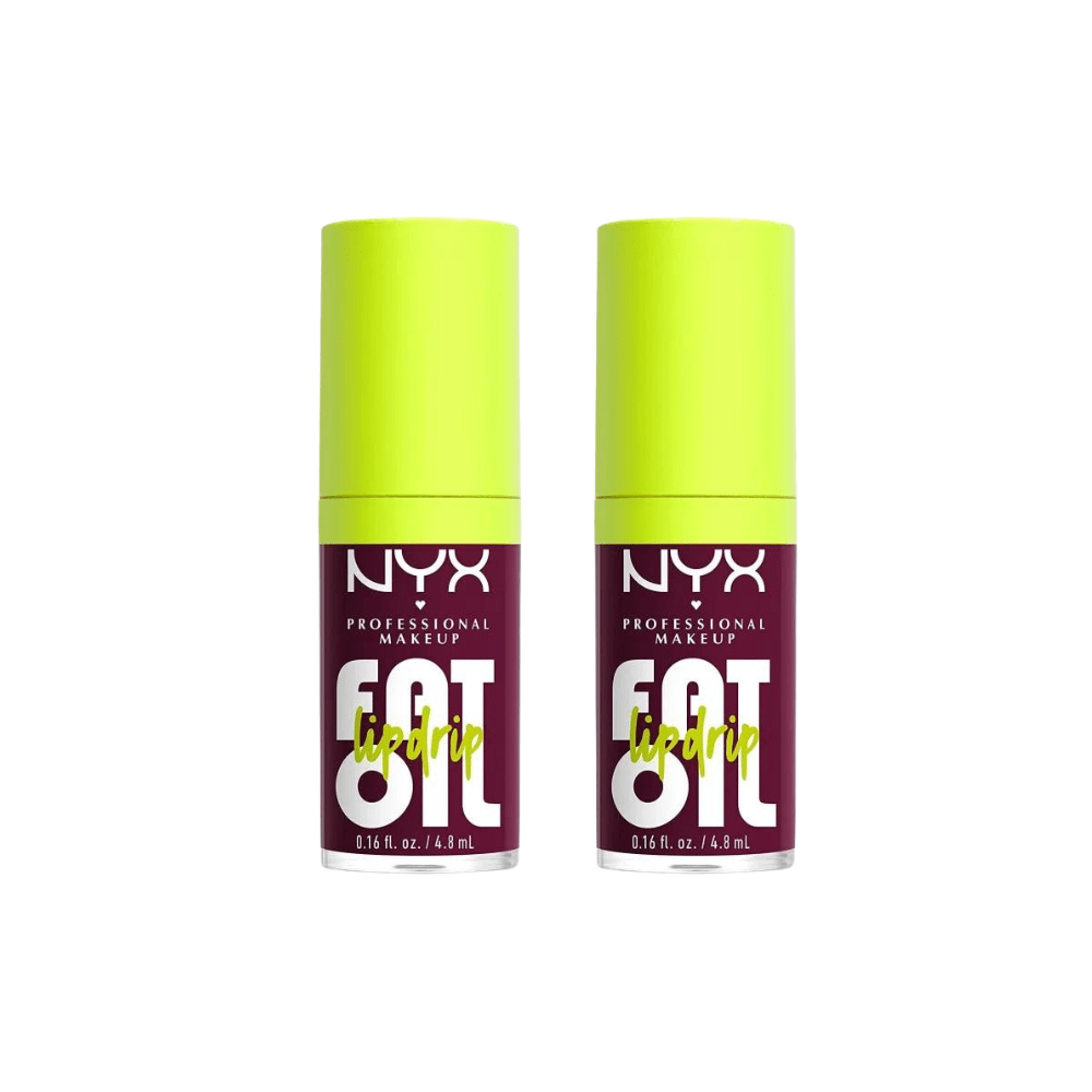 NYX Professional Makeup Fat Oil Lip Drip Gloss - Thats Chic 2 Pack