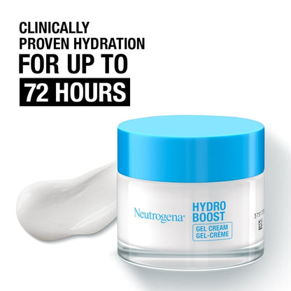 Neutrogena Hydro Boost Gel Cream Fragrance Free 50ml / 1.7 fl oz 3 Pack