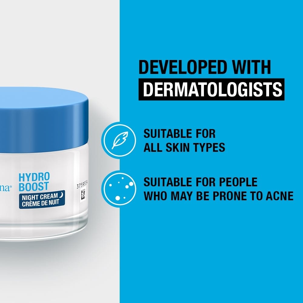 Neutrogena Hydro Boost Hydration Routine: Water Gel Moisturiser &amp; Night Cream 50ml / 1.7 fl oz