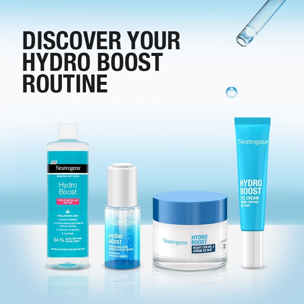 Neutrogena Hydro Boost Night Cream 50ml / 1.7 fl oz 3 Pack