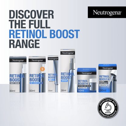 Neutrogena Retinol Boost Night Cream 50ml / 1.7 fl oz 2 Pack