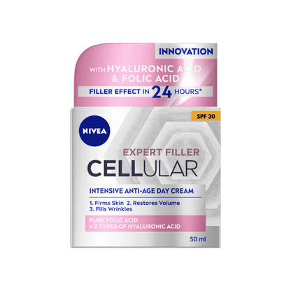 Nivea Cellular Expert Filler Firming Day Face Cream SPF 30 50 ml / 1.7 fl oz