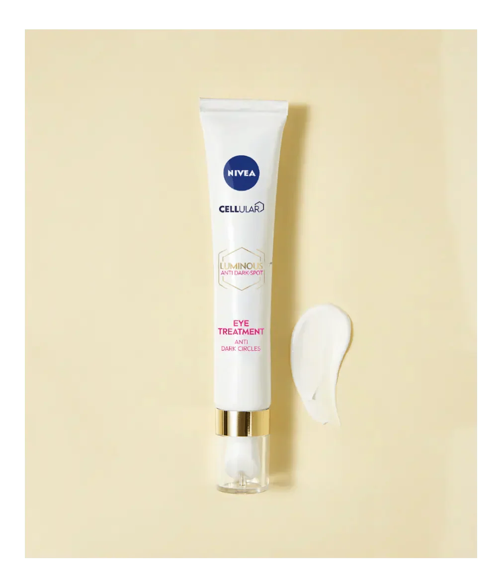 Nivea Cellular Luminous 630 Anti-Dark Circle SPF50 Eye Cream  15ml / 0.5 fl.oz - 4 Pack