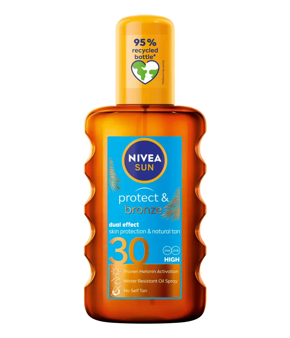 Nivea Sun Tan Activating Oil SPF30 Protect&Bronze 200ml / 6.8 fl.oz