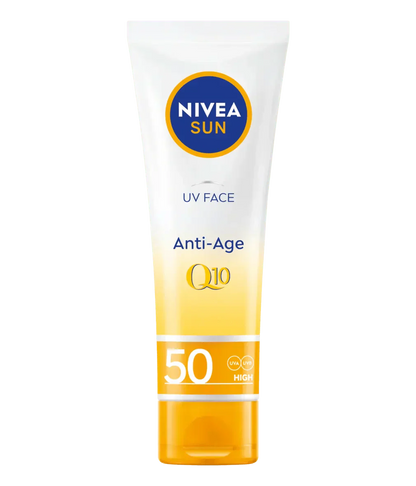 Nivea Sun UV Face Q10 Anti-Age Sun Cream SPF50 50ml / 1.7 fl oz