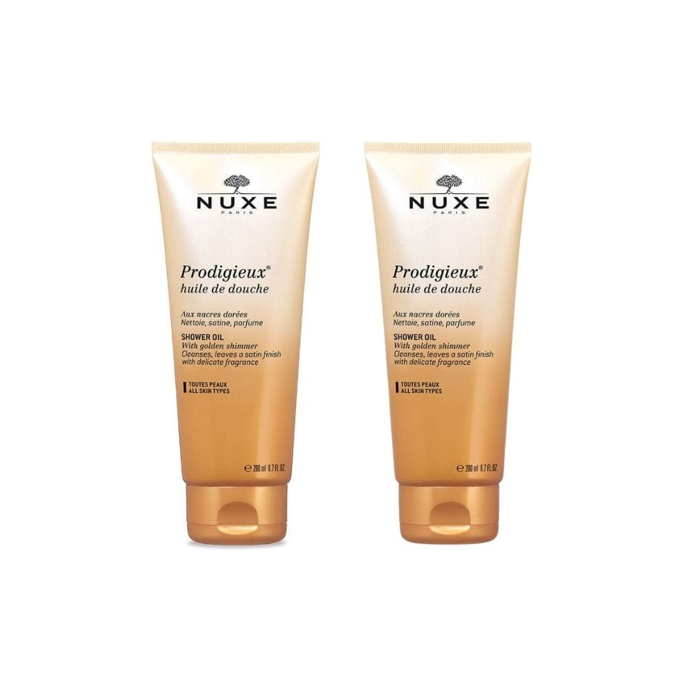 Nuxe Prodigieux Shower Oil 200ml 2 Pack