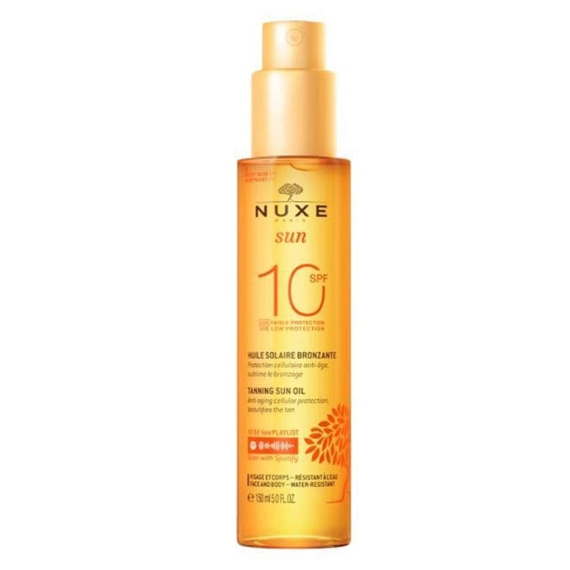 Nuxe Sun Tanning Oil Face &amp; Body SPF10 150 ml