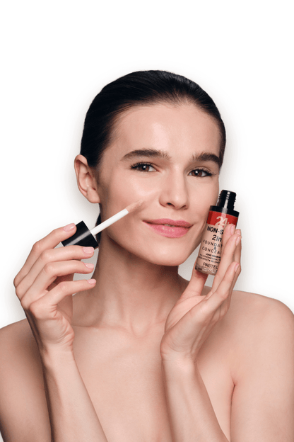 Pastel 24H Non-Stop 2in1 Foundation &amp; Concealer - 606 Warm 2 Pack