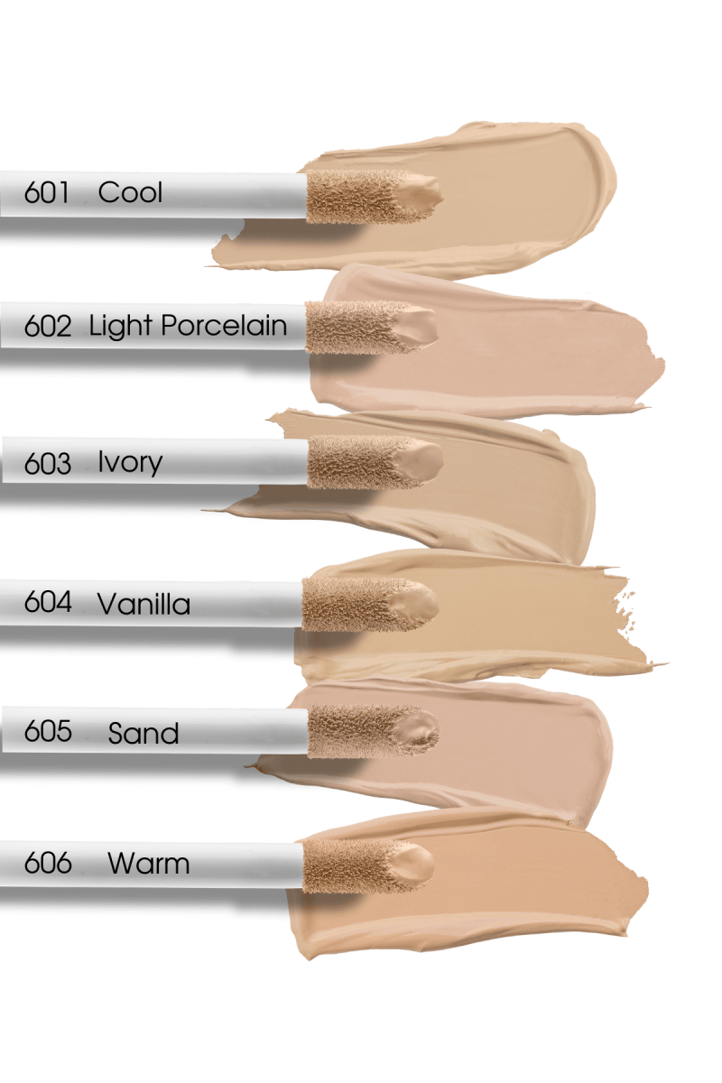 Pastel 24H Non-Stop 2in1 Foundation &amp; Concealer - 606 Warm 2 Pack