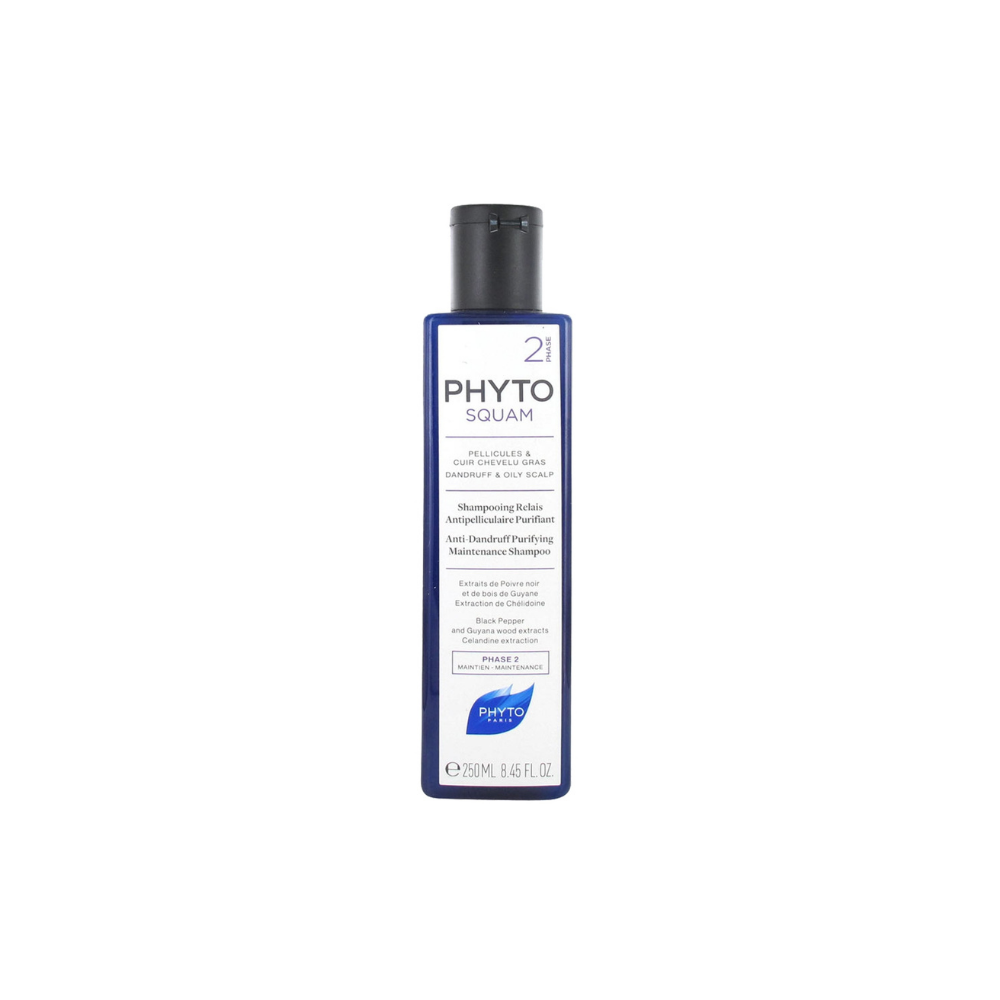Phyto Squam Purifying Dandruff Shampoo for Oily Hair 250 ml