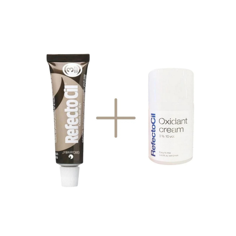 Color Brows & Lashes — RefectoCil Dye Light Brown | Melori