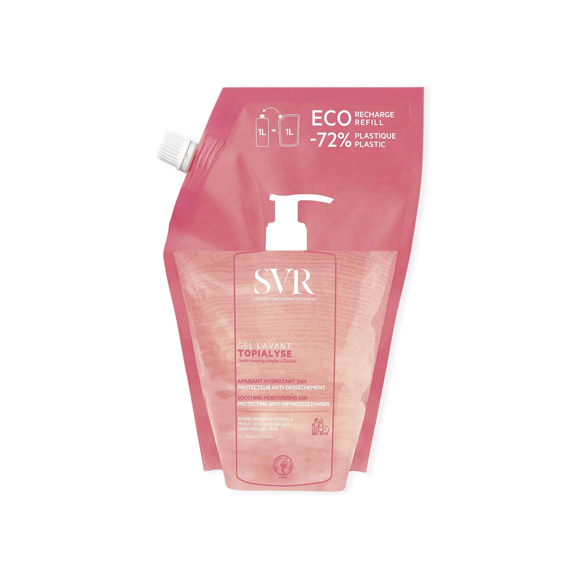 SVR Topialyse Cleansing Gel Lavant  1 lt