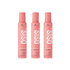 Schwarzkopf Osis Air Whip Volume and Hold Flexible Foam 200ml | Moist Hair Feel, Heat Protection 3 Pack
