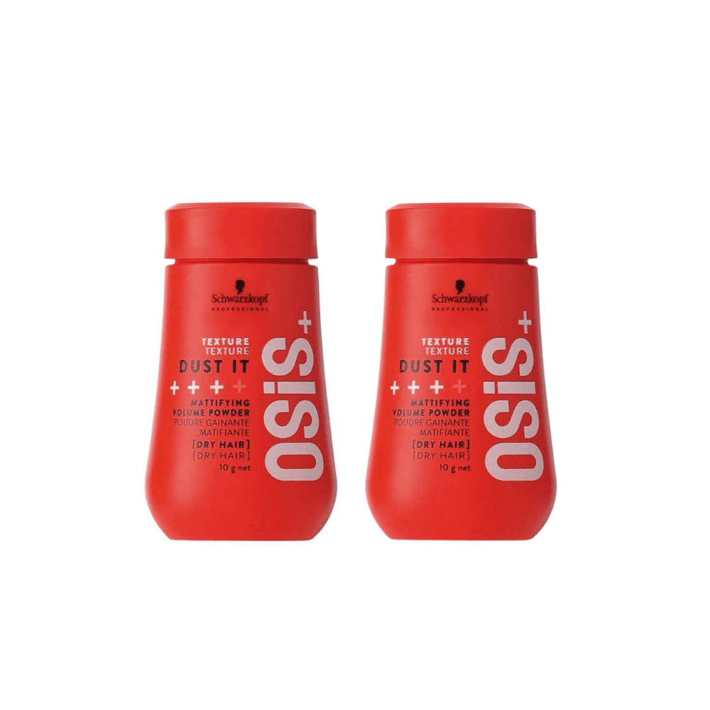 Schwarzkopf Osis Dust It Strong Hold Matte Volume Hair Powder 10g | Powder Matte Powder Wax 2 Pack