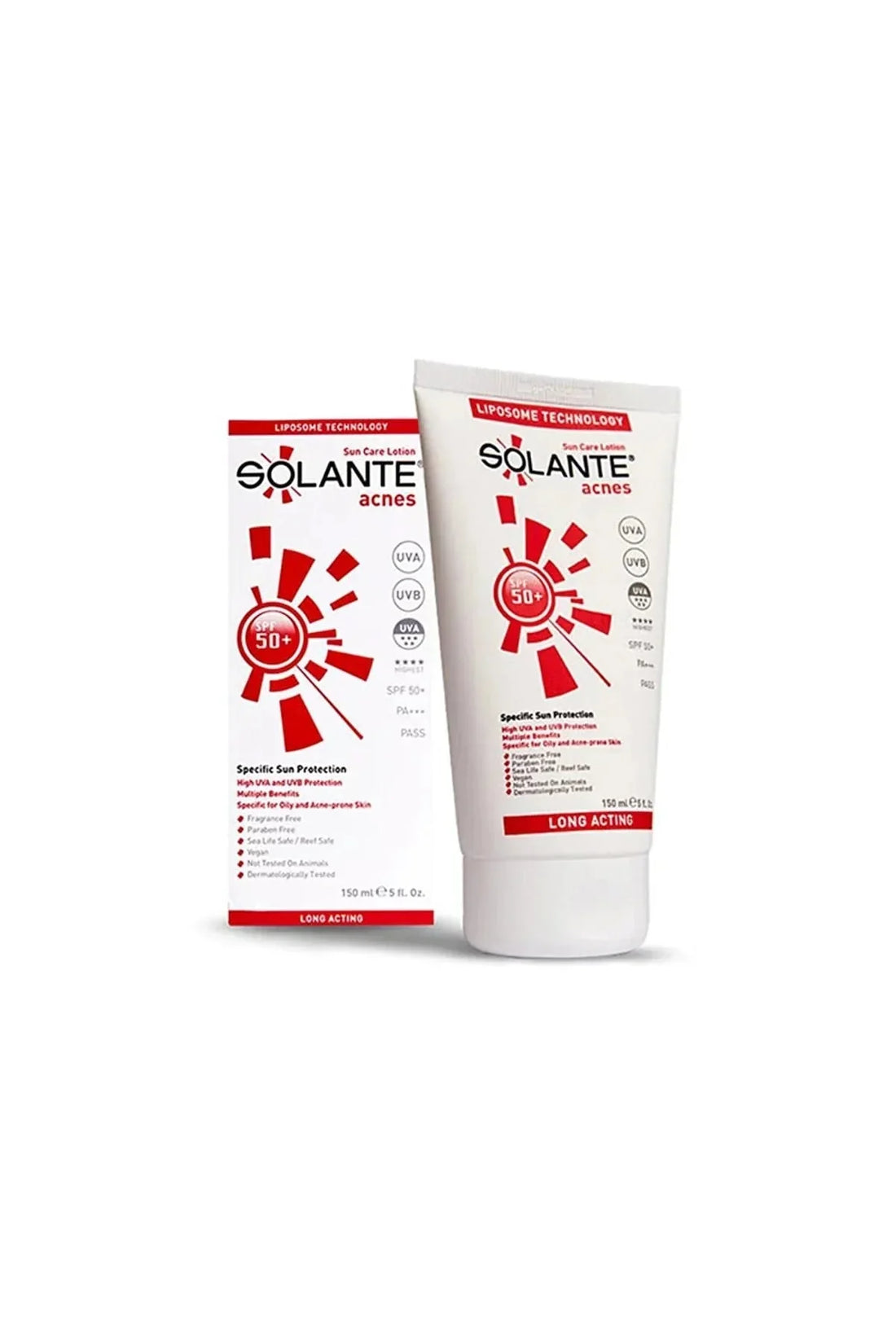 Solante Acnes Sun Care Lotion SPF 50+ 150 ml