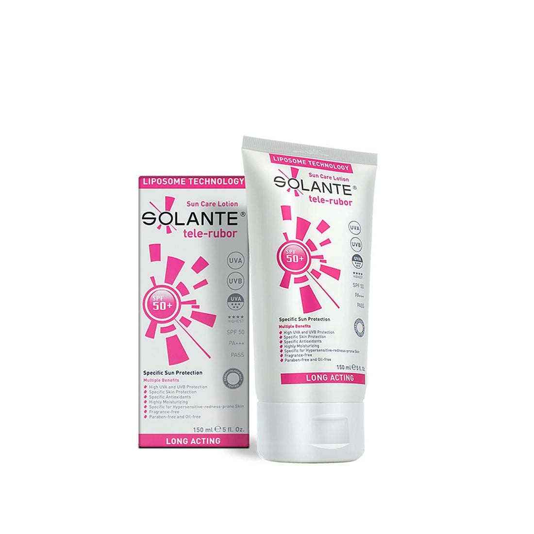 Solante Telerubor SPF 50+ Lotion 150 ml