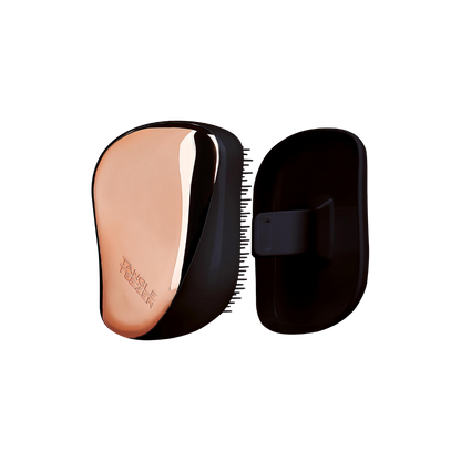 Tangle Teezer Compact Styler Rose Gold Black Hair Brush