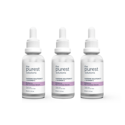 The Purest Solutions Under Eye Anti-Puffiness and Dark Circles Treatment Serum 30ml 3 Pack