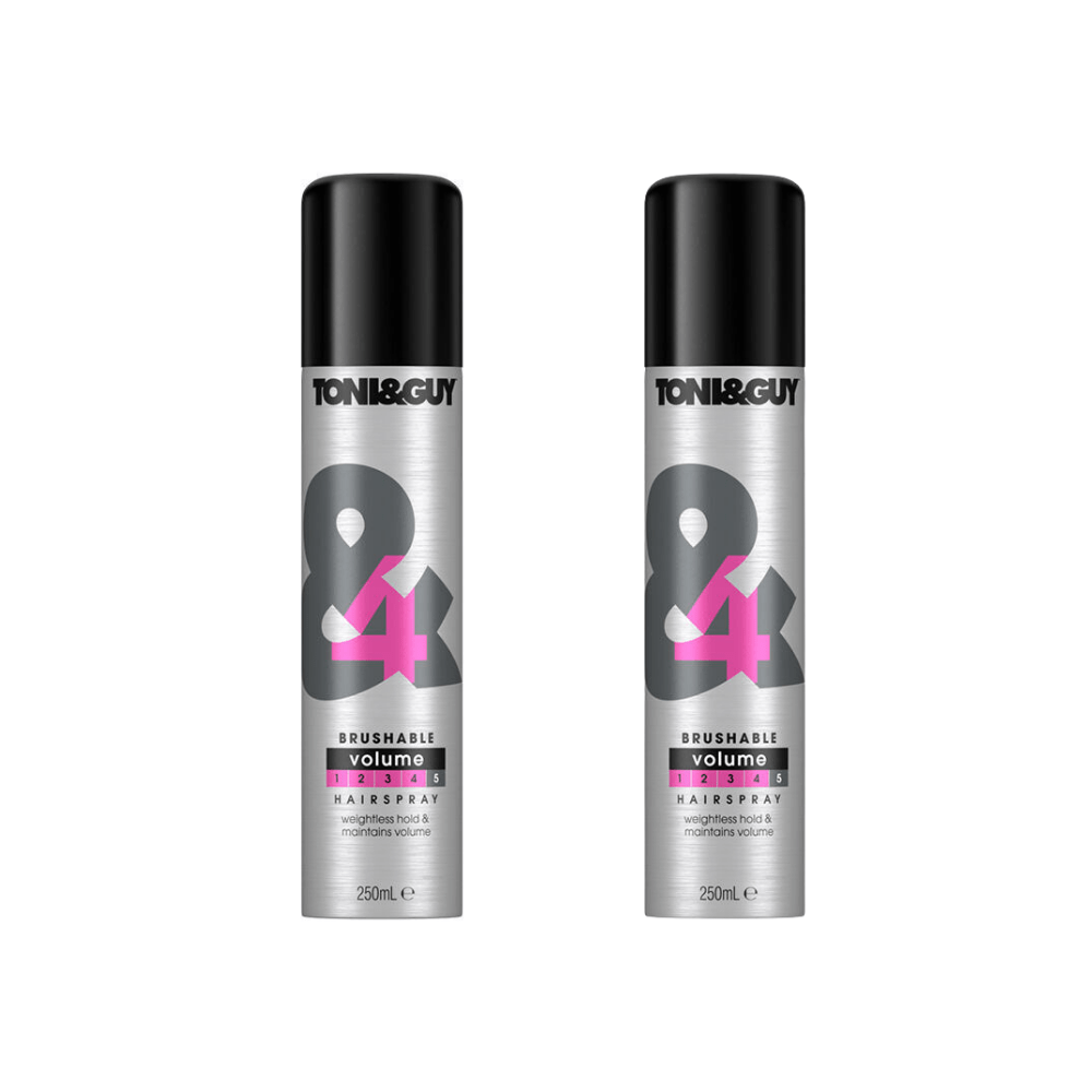Toni &amp; Guy Volume Hair Spray Volumizing Hair Spray No:4 250 ml 2 Pack