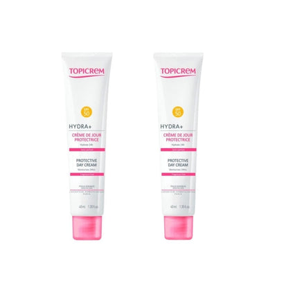 Topicrem Hydra+ SPF50 Protective Day Cream 40 ml 2 Pack